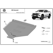 Protection de la boîte de vitesse automatique Volkswagen Amarok 2