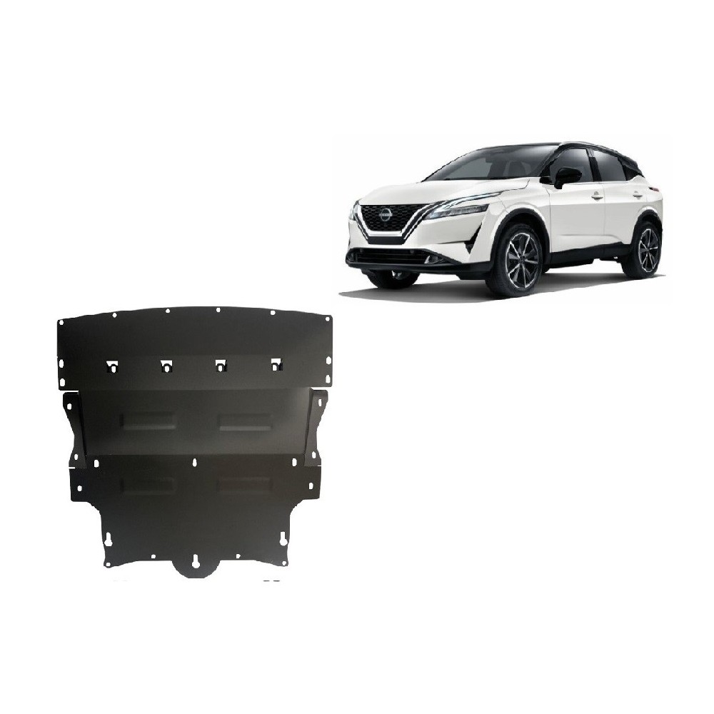 Protection sous moteur et de la boîte de vitesse Nissan Qashqai J12