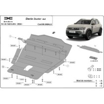 Protection sous moteur et de la boîte de vitesse Dacia Duster Aluminium- 4x4
