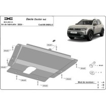 Protection sous moteur et de la boîte de vitesse Dacia Duster - 4x2 +4x4 - Aluminium