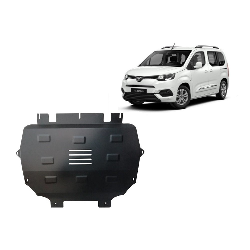 Protection sous moteur et de la boîte de vitesse Toyota Proace City Verso