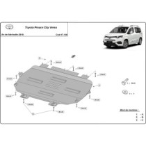 Protection sous moteur et de la boîte de vitesse Toyota Proace City Verso