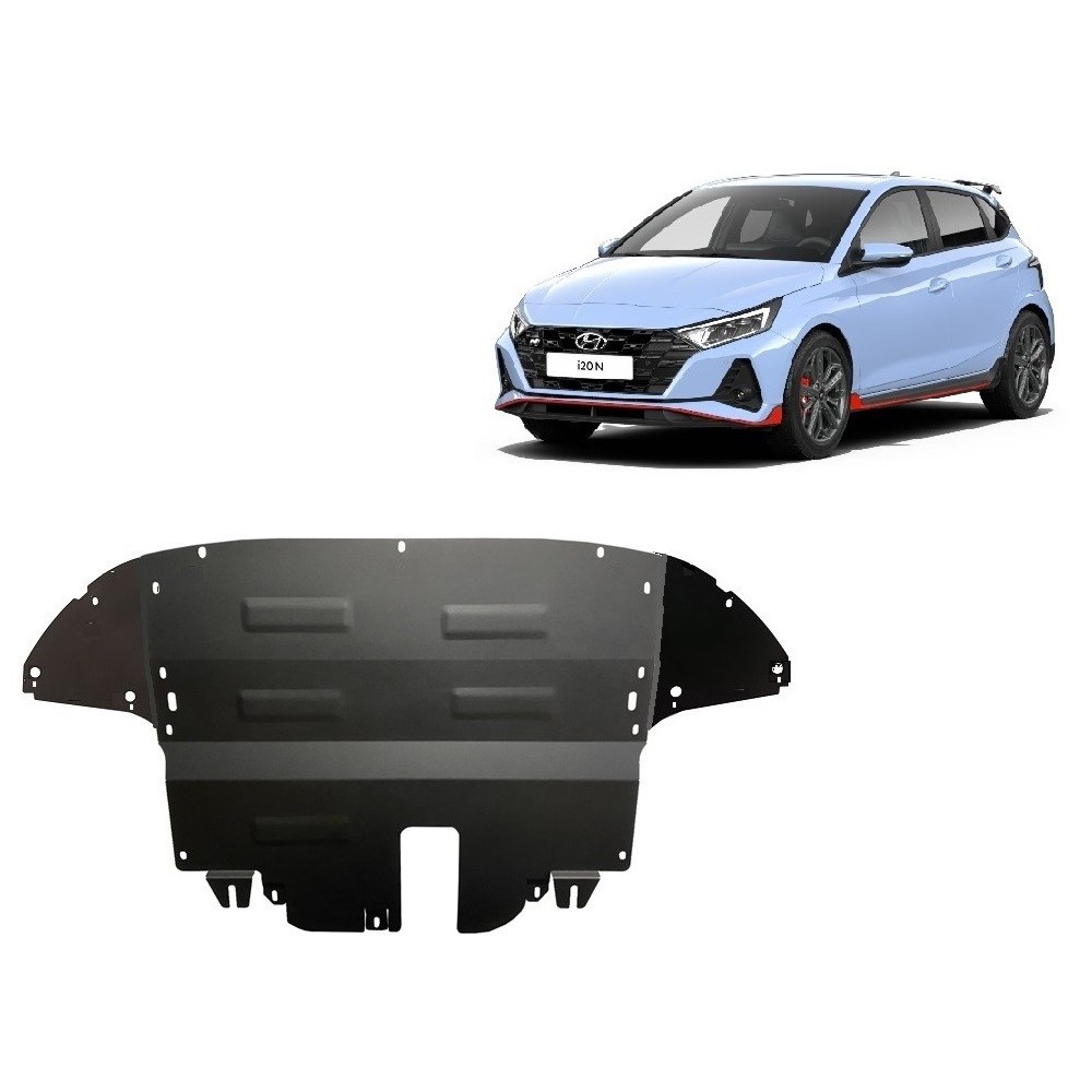 Protection sous moteur et de la boîte de vitesse Hyundai i20 Hybrid