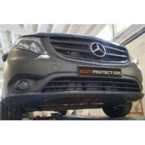 Protection sous moteur et de la boîte de vitesse Mercedes Vito W447 2.2 D, 4x4