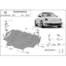 Protection sous moteur et de la boîte de vitesse Volkswagen New Beetle