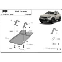 Protection du différentiel - Dacia Duster 4x4