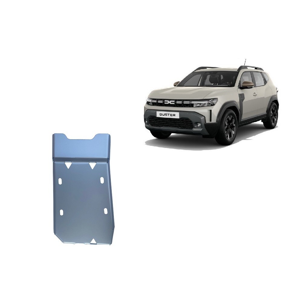 Aluminium protection du différentiel Dacia Duster 4x4
