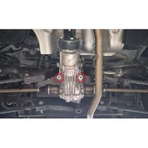 Aluminium protection du différentiel Dacia Duster 4x4