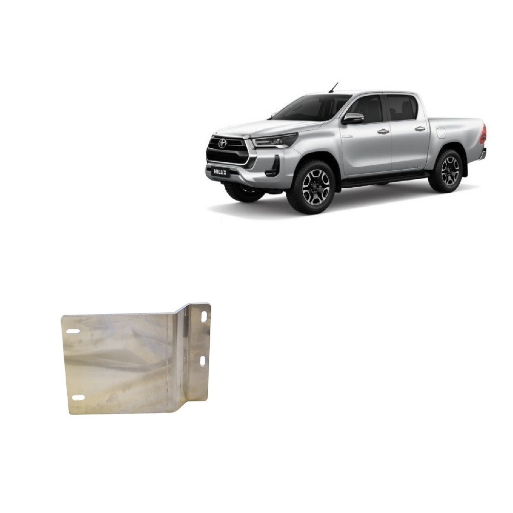 Protection de capteur DPF Toyota Hilux - Aluminium
