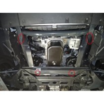 Protection sous moteur et de la boîte de vitesse Iveco Daily 7