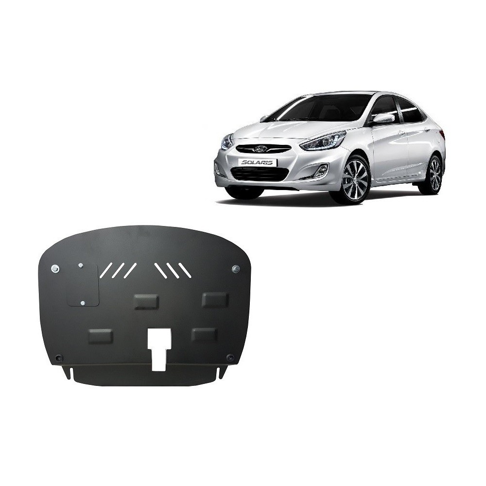 Protection sous moteur et de la boîte de vitesse Hyundai Solaris