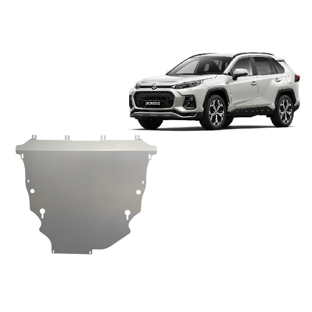 Protection sous moteur et de la boîte de vitesse Suzuki Across - Aluminium