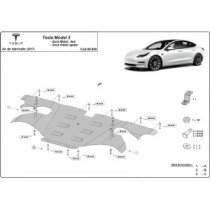 Protection sous moteur électrique arrière Tesla Model 3 AWD/RWD