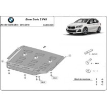 Protection sous moteur et de la boîte de vitesse BMW Seria 2 F45 / F46