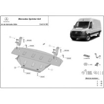 Protection sous moteur Mercedes Sprinter 907 4x4
