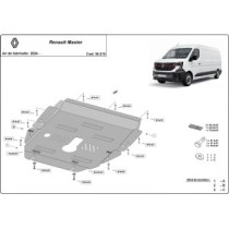 Protection sous moteur et de la boîte de vitesse Renault Master