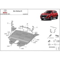 Protection Sous Moteur Baic Beijing X3