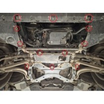 Protection sous moteur et de la radiateur Audi Q5