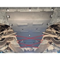 Protection sous moteur et de la radiateur Audi Q5