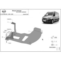 Protection convertisseur catalytique/cat lock Nissan Interstar