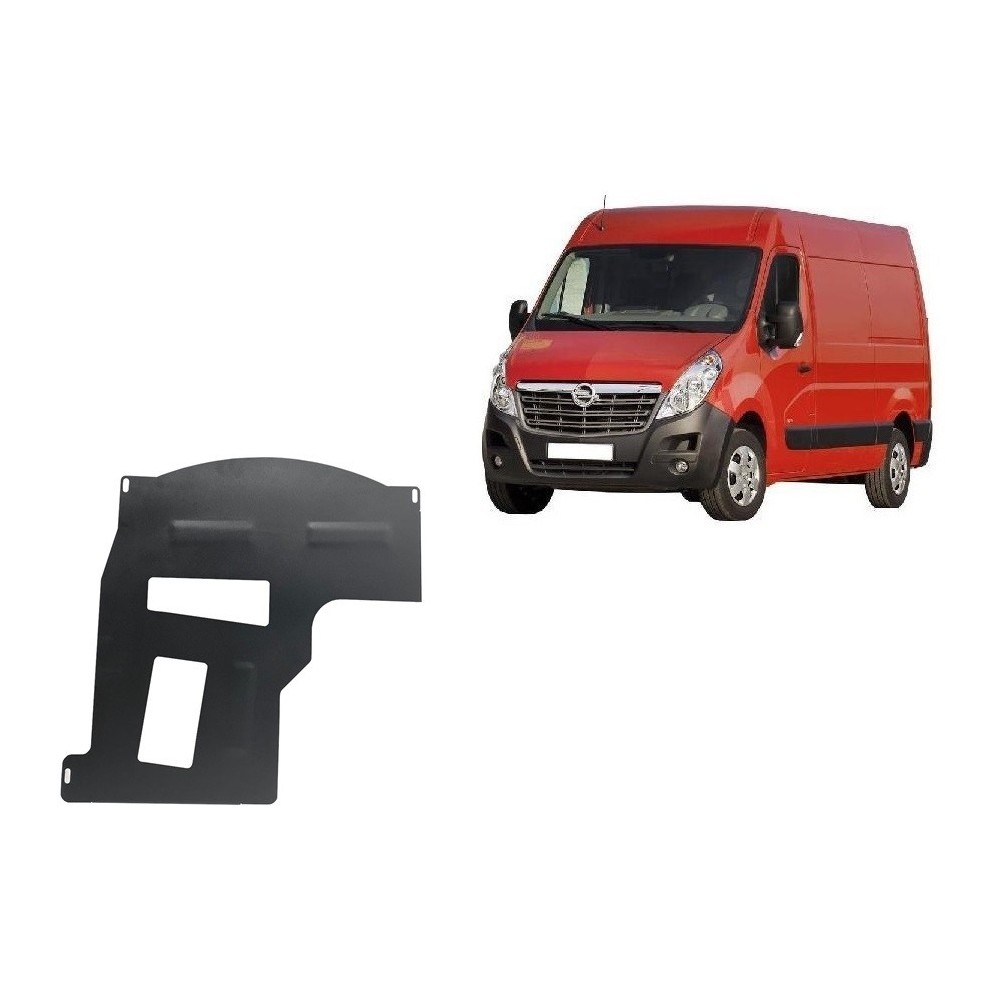 Protection convertisseur catalytique/cat lock Opel Movano B