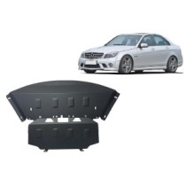 Protection sous moteur et de la radiateur Mercedes C-Class W204