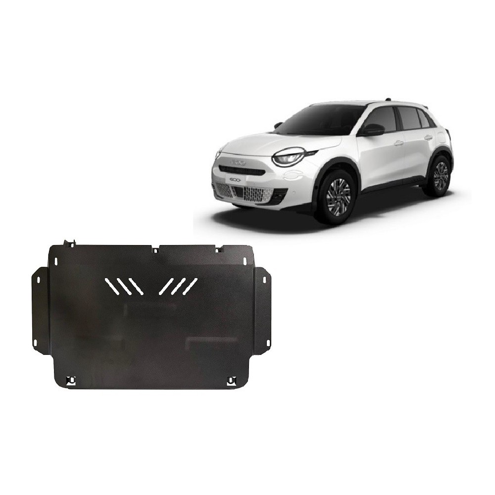 Protection sous moteur et de la boîte de vitesse Fiat 600