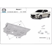 Protection sous moteur et de la boîte de vitesse Mazda 2