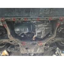 Protection sous moteur et de la boîte de vitesse Mazda 2