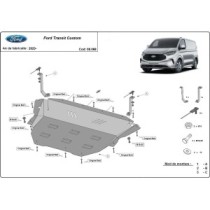 Protection sous moteur et de la boîte de vitesse Ford Transit Custom