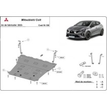 Protection sous moteur et de la boîte de vitesse Mitsubishi Colt