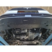Acier galvanisé protection sous moteur et de la boîte de vitesse Ford Transit Custom