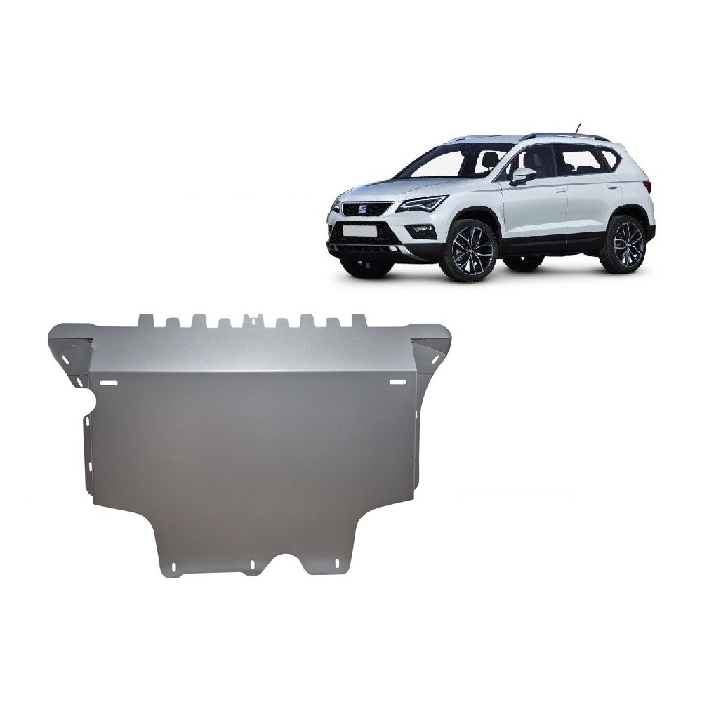Aluminium protection sous moteur et de la boîte de vitesse Seat Ateca