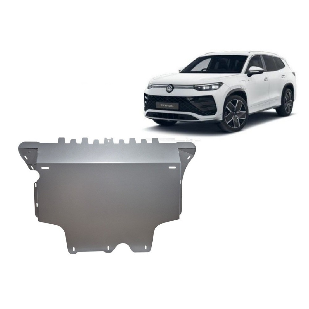 Aluminium protection sous moteur et de la boîte de vitesse VW Tayron