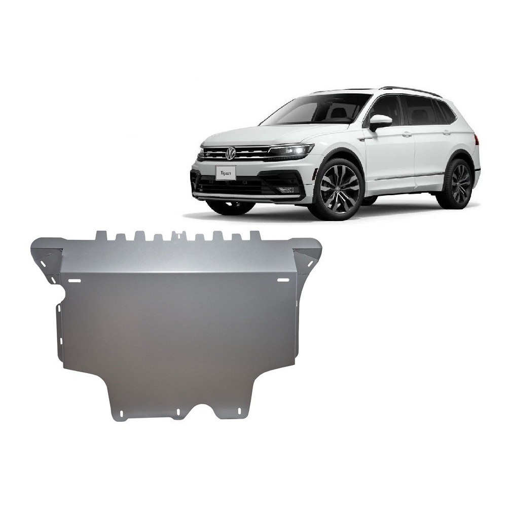 Aluminium protection sous moteur et de la boîte de vitesse VW Tiguan