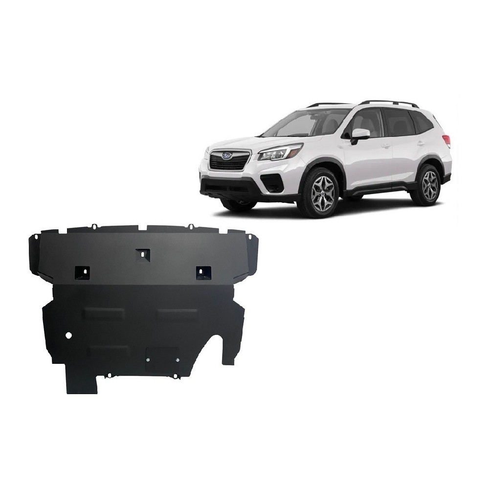 Protection sous moteur et de la radiateur Subaru Forester 5
