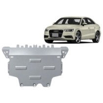 Aluminium protection sous moteur et de la boîte de vitesse Audi A3