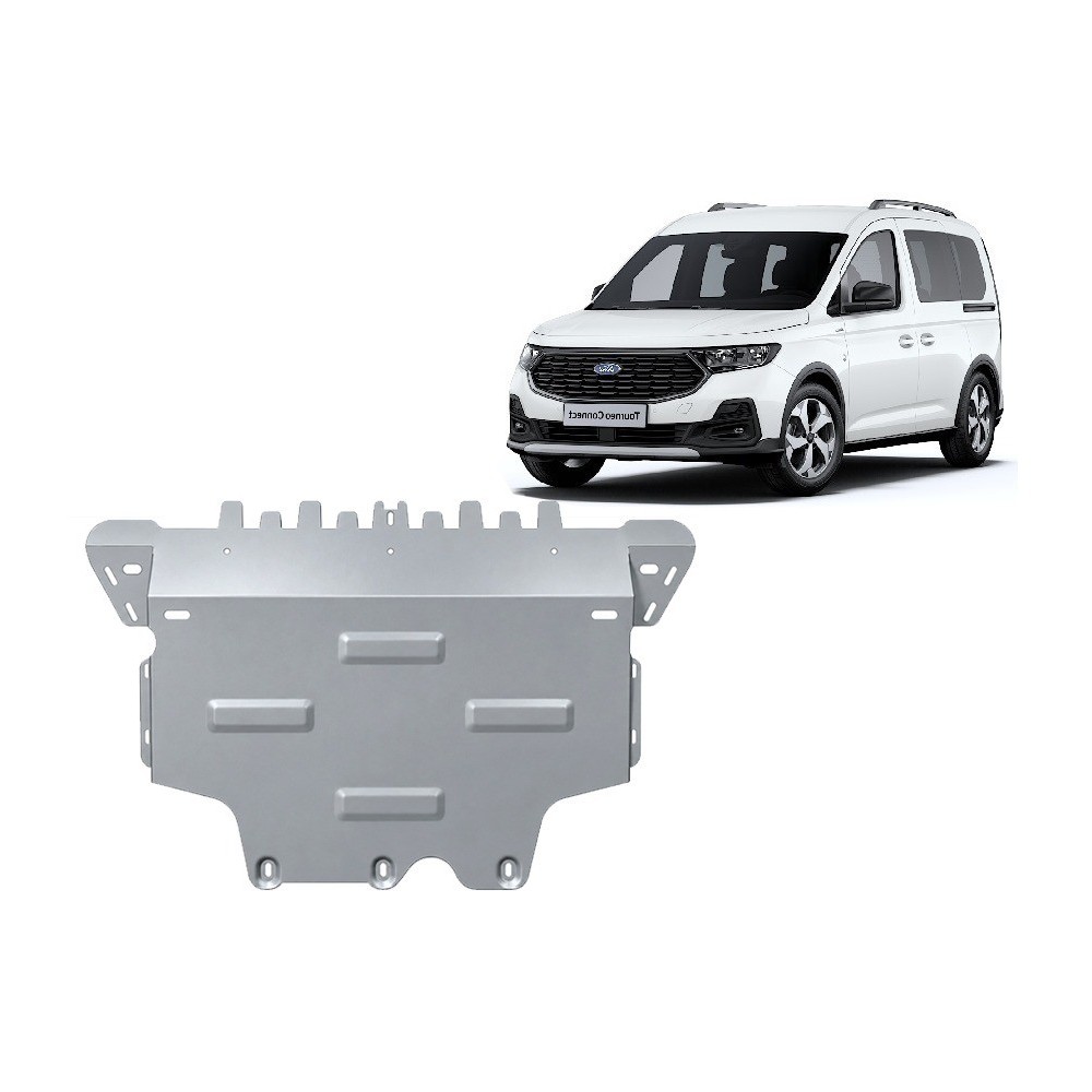 Aluminium protection sous moteur et de la boîte de vitesse Ford Tourneo Connect