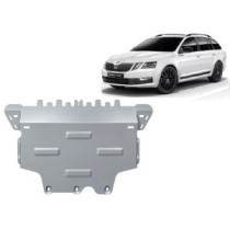 Aluminium protection sous moteur et de la boîte de vitesse Skoda Octavia 3