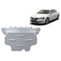 Aluminium protection sous moteur et de la boîte de vitesse Skoda Superb III