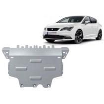 Aluminium protection sous moteur et de la boîte de vitesse Seat Leon Mk3 5F
