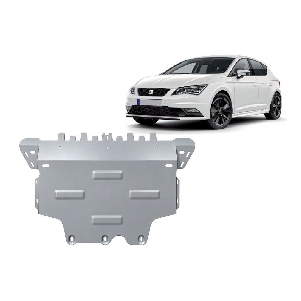 Aluminium protection sous moteur et de la boîte de vitesse Seat Leon Mk3 5F