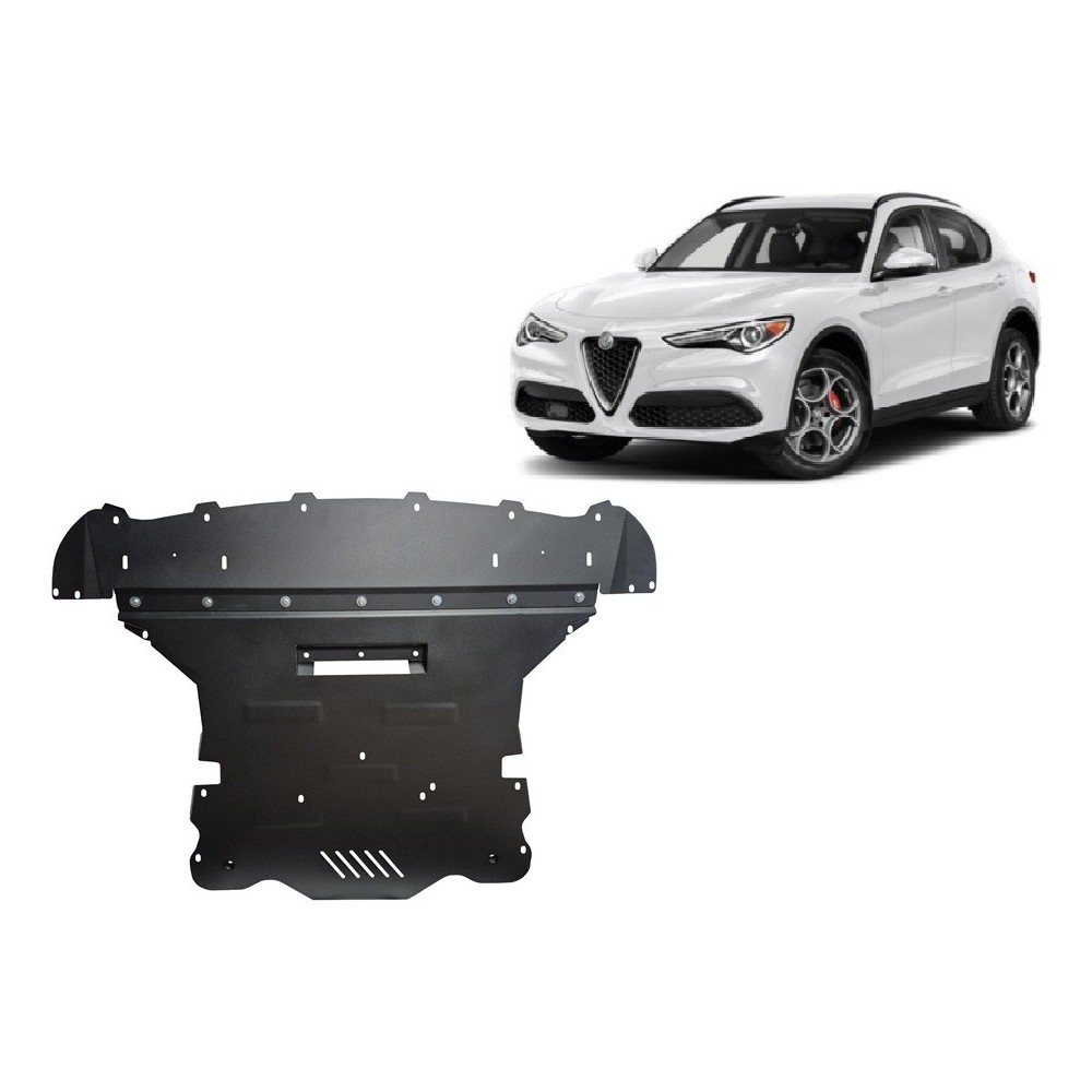 Protection sous moteur et de la boîte de vitesse Alfa Romeo Stelvio