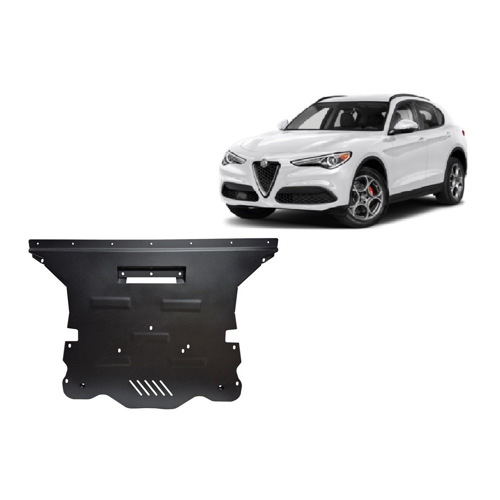 Protection sous moteur et de la boîte de vitesse Alfa Romeo Stelvio