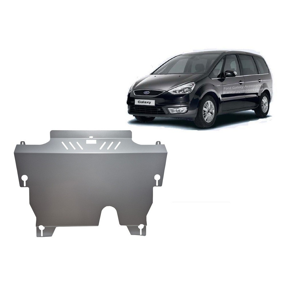 Aluminium protection sous moteur et de la boîte de vitesse Ford Galaxy 2