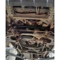 Protection sous moteur et de la radiateur Nissan Navara D22