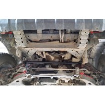 Protection sous moteur et de la radiateur Nissan Navara D22
