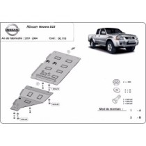 Protection de la boîte de vitesse Nissan Navara D22