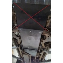 Protection de la boîte de vitesse Nissan Navara D22