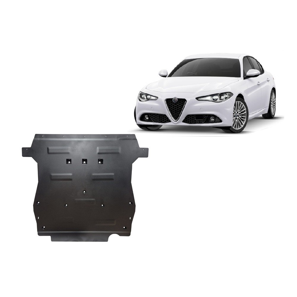 Protection sous moteur et de la boîte de vitesse Alfa Romeo Giulia